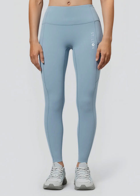 Pulse Multi-Pocket Leggings - Dusty Blue