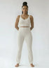 Ultra Flare Leggings - Ivory