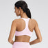 Aura Racerback Sports Bra - Pink