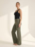 Aura Wide-Leg Pant - Olive Green