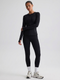 Tempo Long Sleeve Top - Black