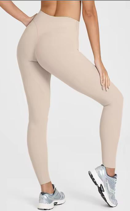 Aura High-Rise Leggings - Apricot