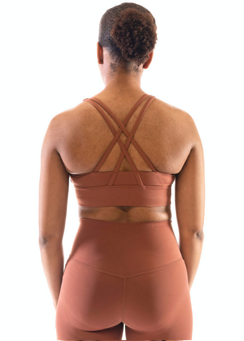 Bold Sports Bra - Brown