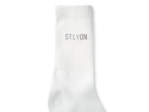 Chaussettes mi-mollet - Blanc
