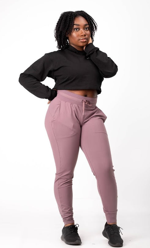 Lax Joggers - Mauve