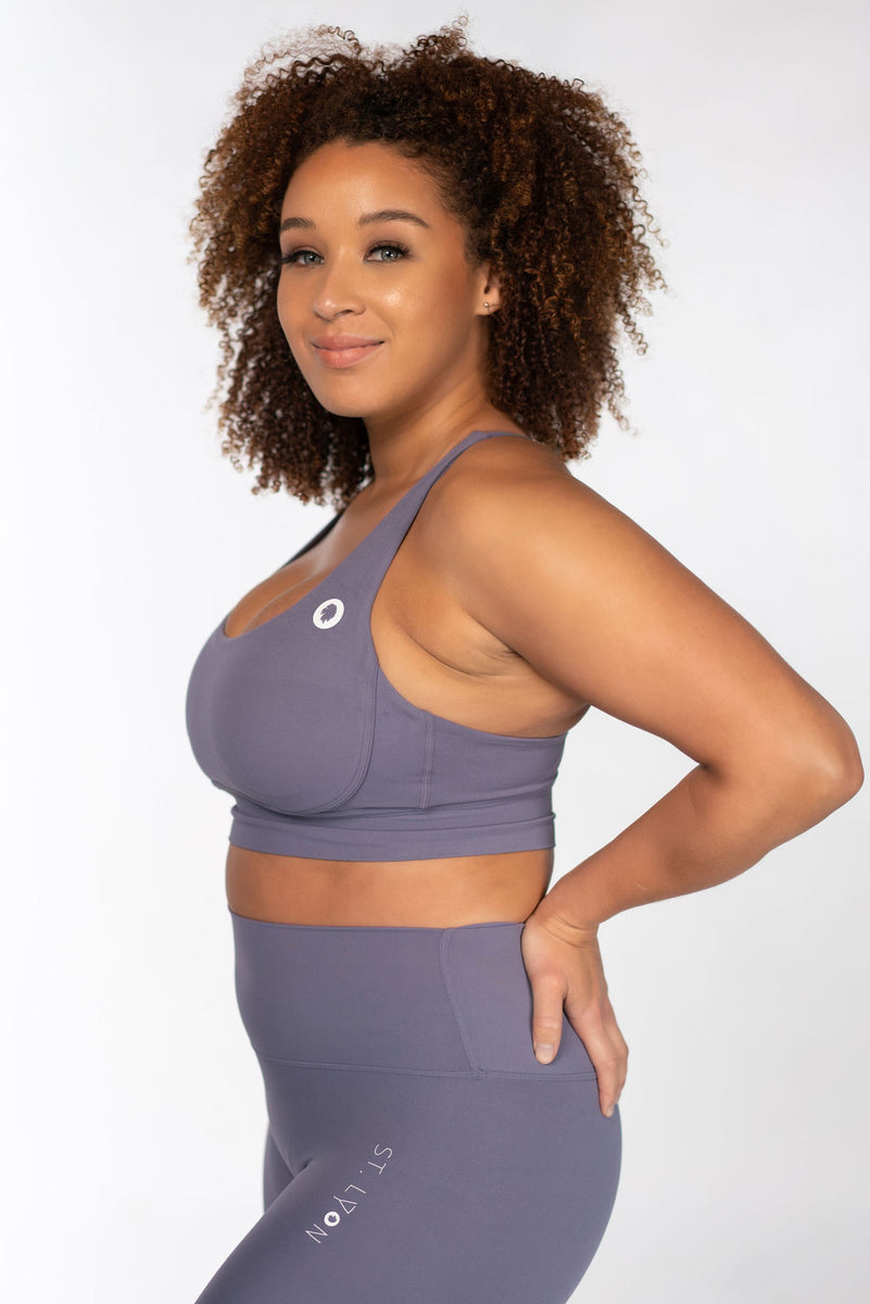 Champion womensB9504Absolute Sports Bra with SmoothTec Band Short Sleeve  Sports Bra - Gray - XS : : Fashion