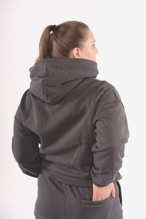 Ryse Hoodie (Slim Fit)- Charcoal