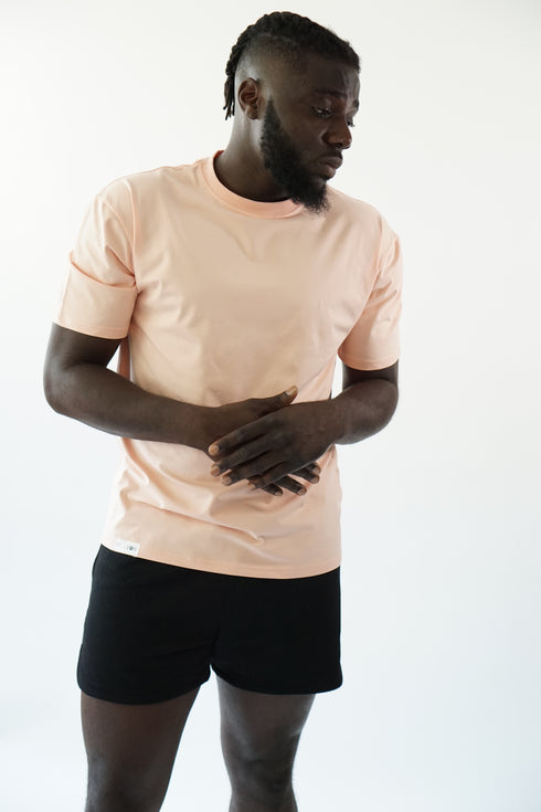 Essential Unisex Tee - Cloud Pink