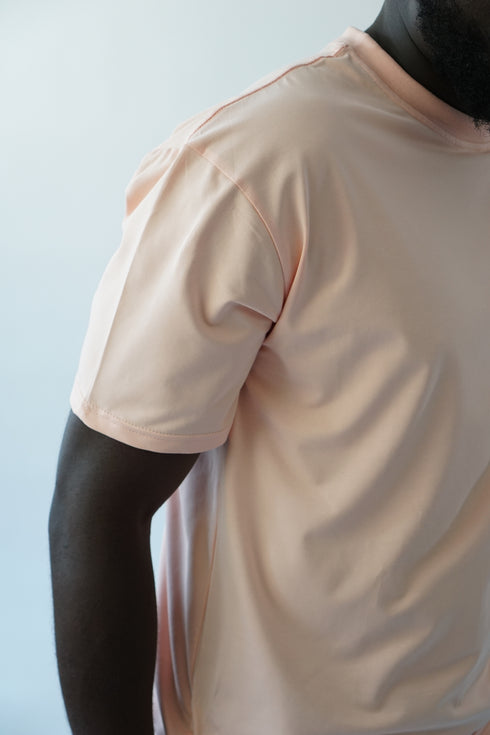 Essential Unisex Tee - Cloud Pink